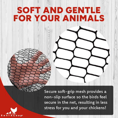 RentACoop Cluck Catcher Chicken Catching Net for All Poultry