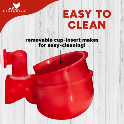 64oz Automatic Refill Chick Cup Drinker Waterer