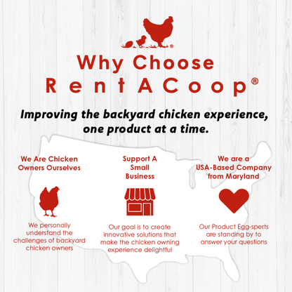 RentACoop 15lb Metal Chick2Chicken Feeder with 6 Ports
