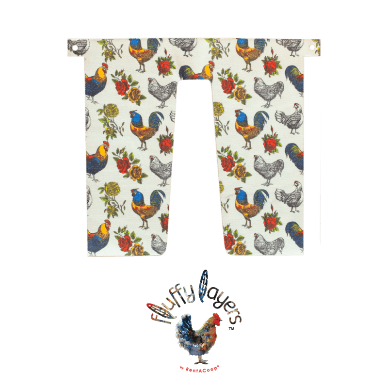 Fluffy Layers Curtains for RentACoop Nesting Box Efficiency - Roosters &amp; Roses