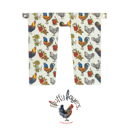 Fluffy Layers Curtains for RentACoop Nesting Box Efficiency - Roosters &amp; Roses