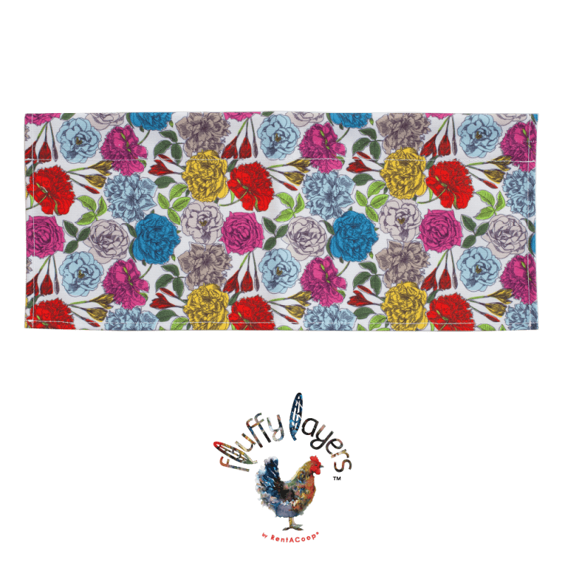 Fluffy Layers Coop Valances - Floral Pop
