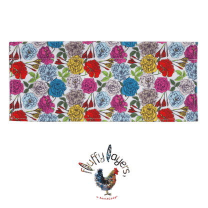 Fluffy Layers Coop Valances - Floral Pop
