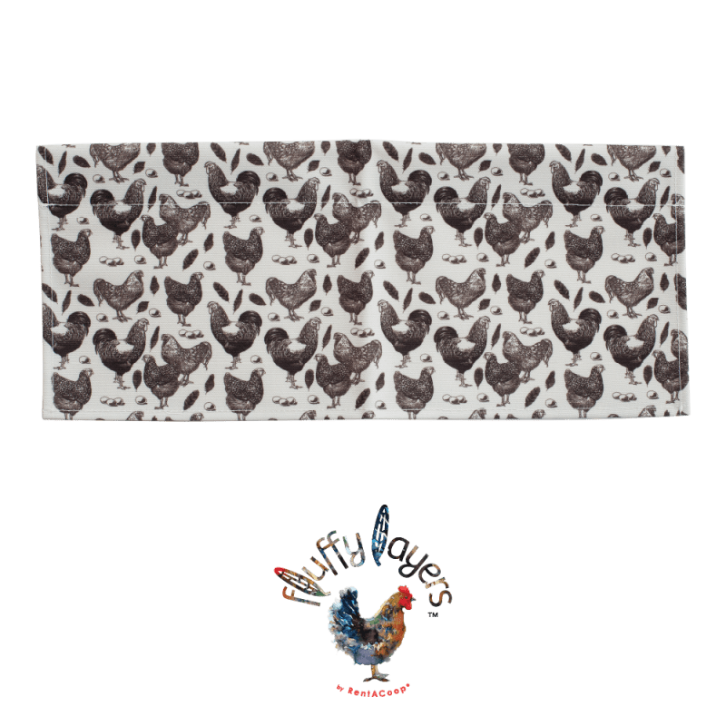 Fluffy Layers Coop Valances - Vintage Flock