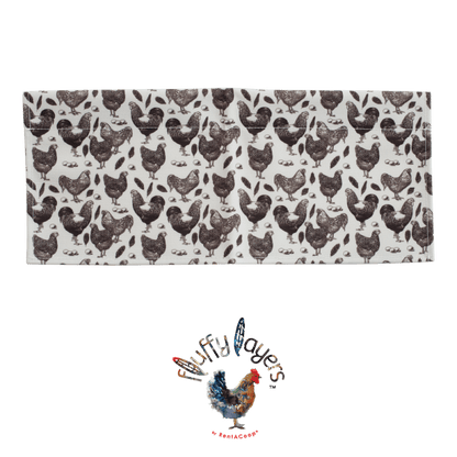 Fluffy Layers Coop Valances - Vintage Flock